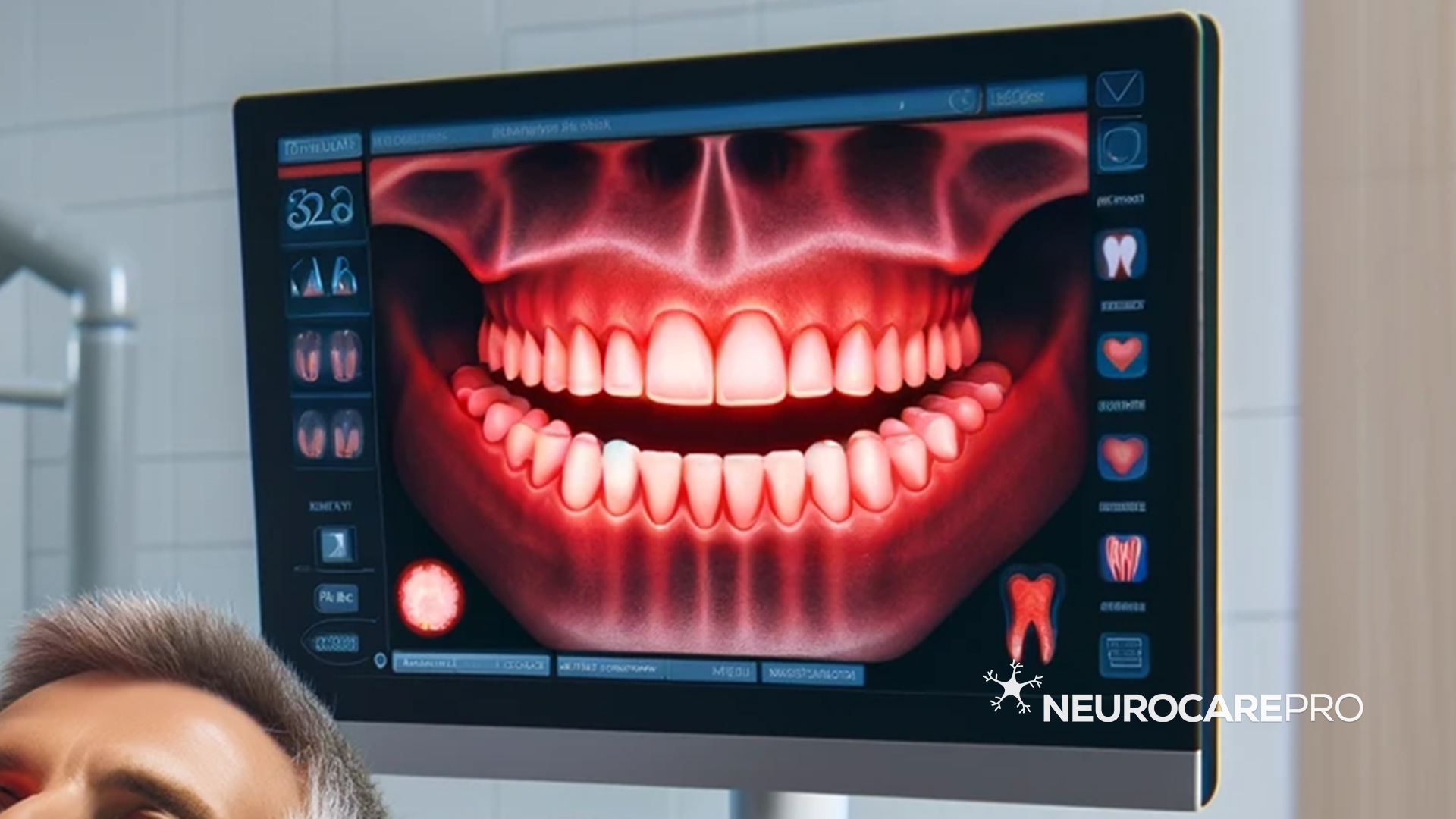 Teeth and Gums with Red Light Therapy