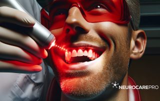 red light therapy receding gums