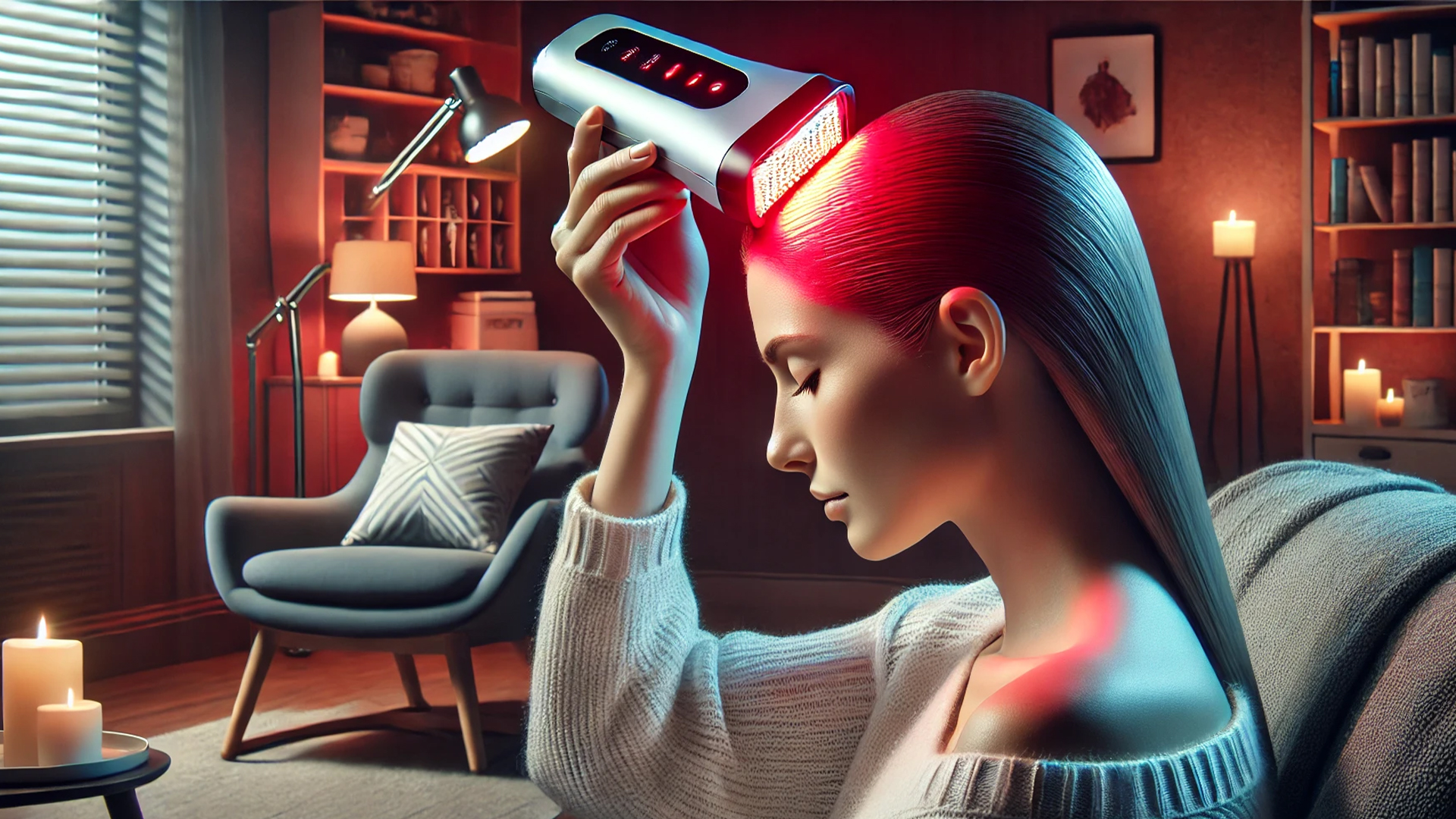 Does red light therapy help hair grow?