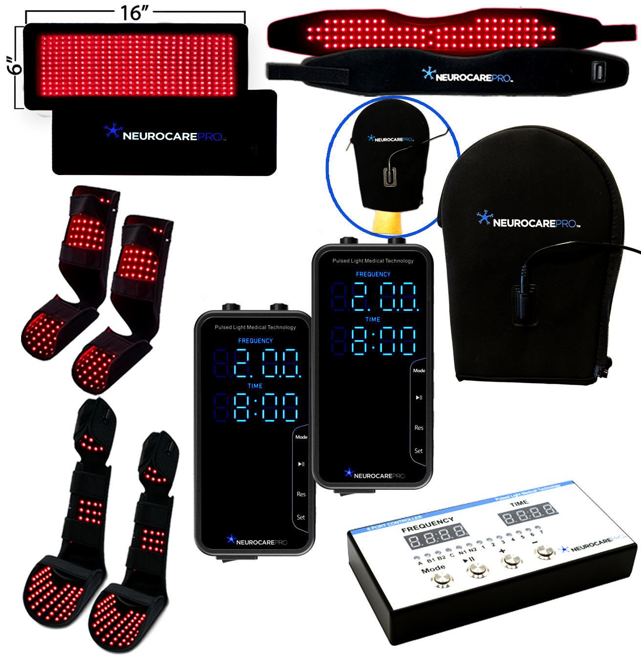 JointCare_PN_1312_1342_3G2P_672RX Elite Joint Care System by NeurocarePro - FDA Registered Cleared Class II Medical Device