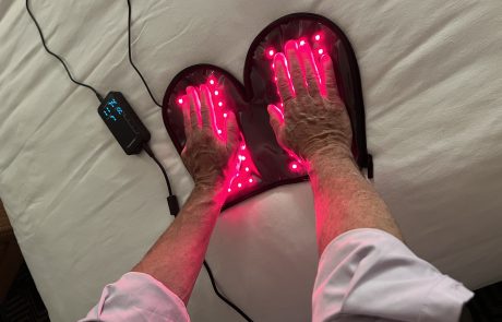 NCPMD-MIT-OPEN-2 NeurocarePro Dual-Sided Professional Hand Mitt - FDA Registered Cleared Class II Medical Device